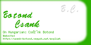 botond csank business card